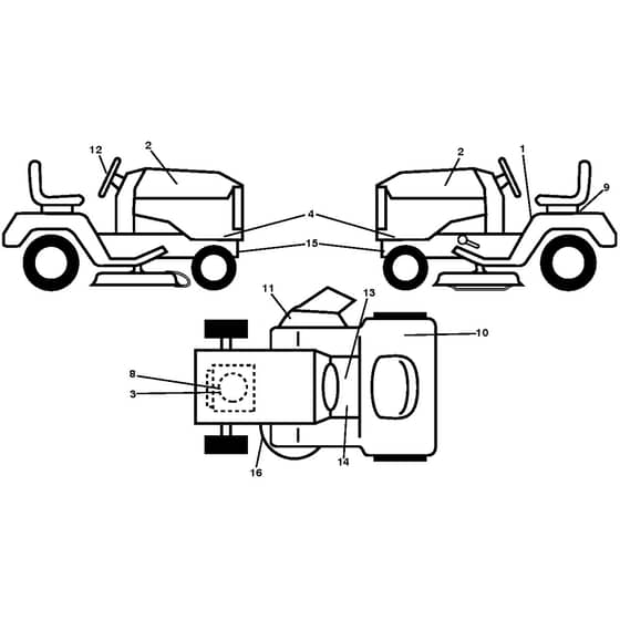 McCulloch M11577RB - 96051001103 - 2011-08 - Decals Parts Diagram