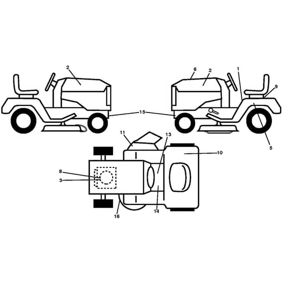 McCulloch M115-77TC - 96051005800 - 2012-10 - Decals Parts Diagram
