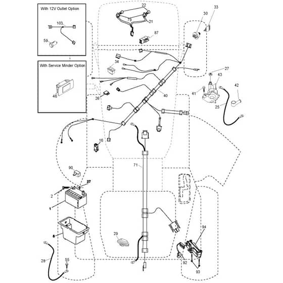 McCulloch M12597H - 96041026800 - 2011-09 - Electrical Parts Diagram