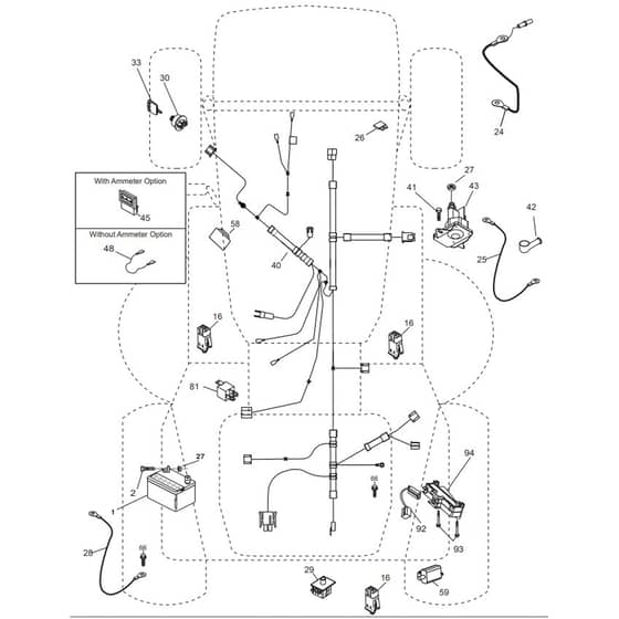 McCulloch M12597RB - 96061028701 - 2010-04 - Electrical Parts Diagram