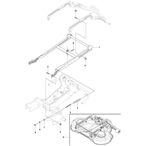 McCulloch M125-94FH - 967028402 - 2018 - Accessories Parts Diagram