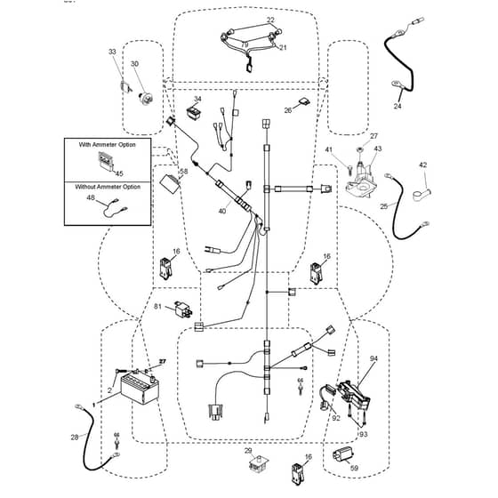 McCulloch M13597HRB - 96061028900 - 2010-01 - Electrical Parts Diagram