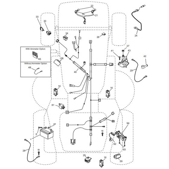 McCulloch M13597HRB - 96061028900 - 2010-07 - Electrical Parts Diagram