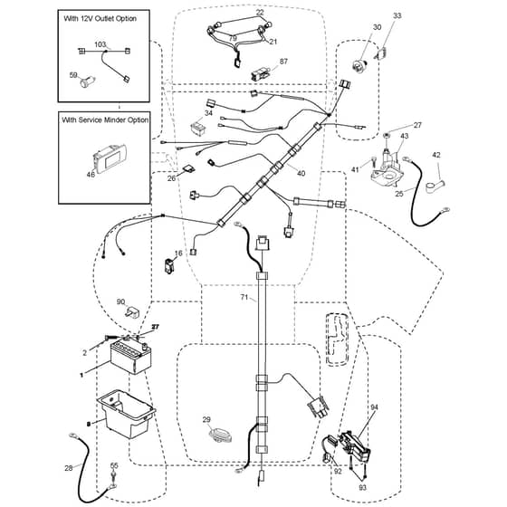 McCulloch M145107H - 96041027000 - 2011-09 - Electrical Parts Diagram