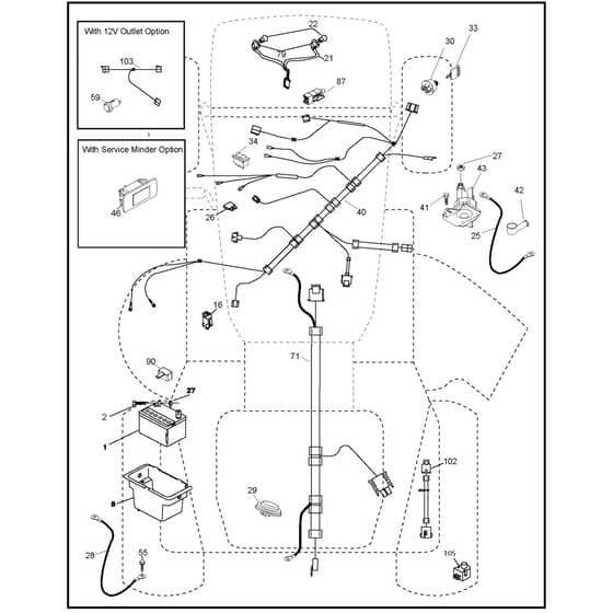 McCulloch M145107T - 96041029301 - 2012-12 - Electrical Parts Diagram