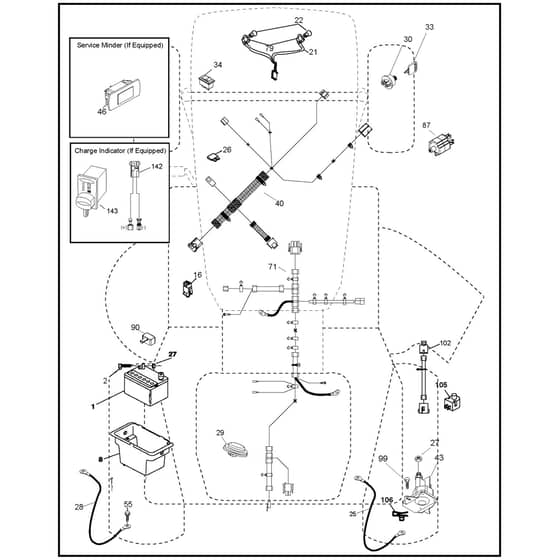 McCulloch M145107T - 96041038200 - 2015-08 - Electrical Parts Diagram