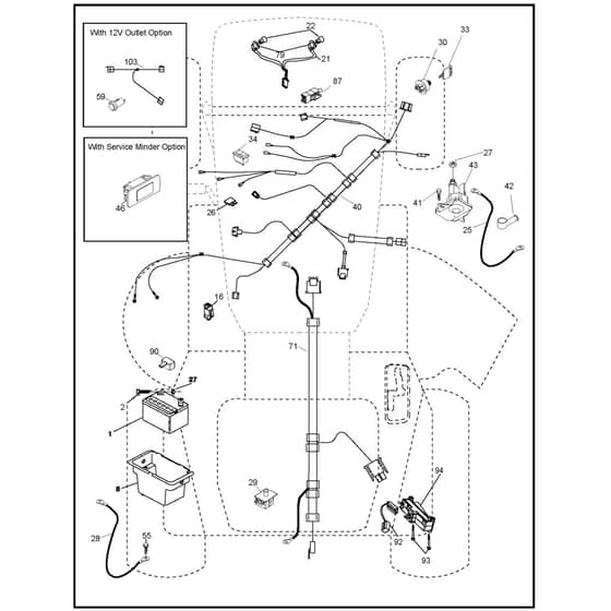 McCulloch M14538 - 96041023100 - 2011-05 - Electrical Parts Diagram