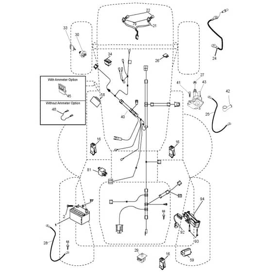 McCulloch M155107HRB - 96061031501 - 2011-01 - Electrical Parts Diagram