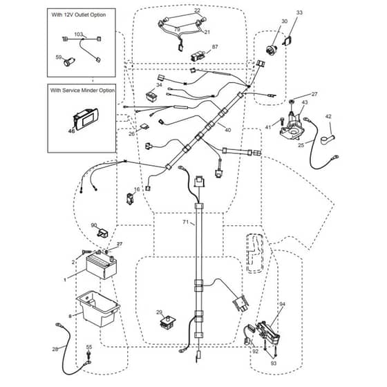 McCulloch M17538H - 96041017800 - 2010-01 - Electrical Parts Diagram