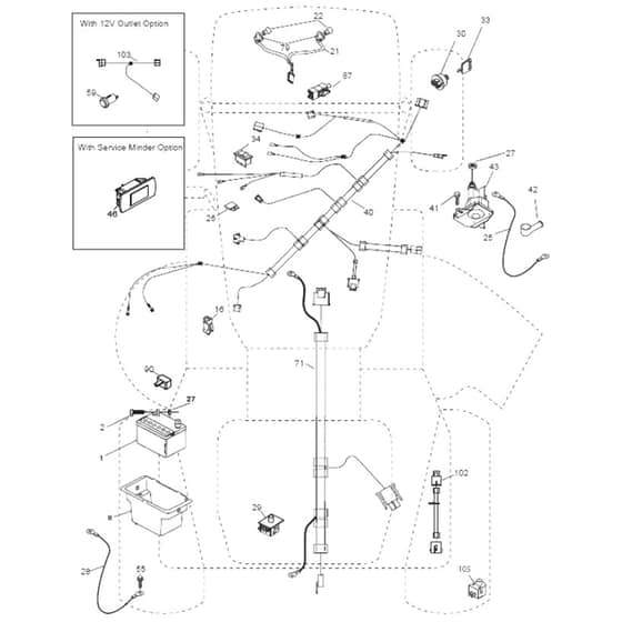 McCulloch M17538H - 96041023200 - 2011-05 - Electrical Parts Diagram