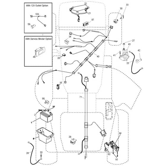 McCulloch M185107H - 96041025300 - 2011-09 - Electrical Parts Diagram