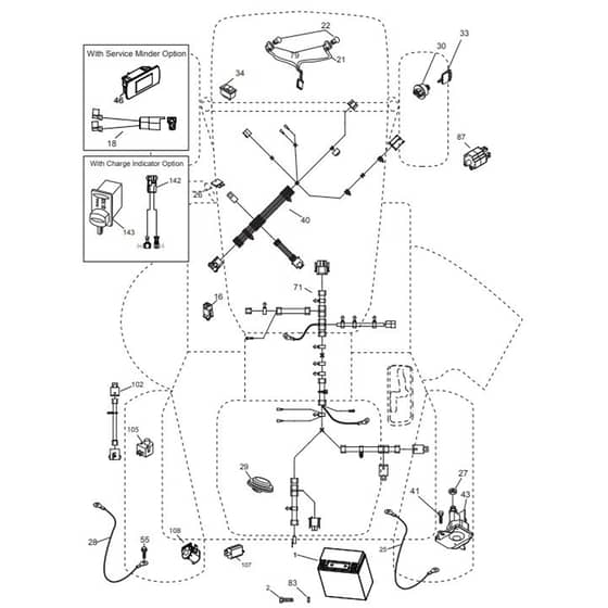 McCulloch M185107TC - 96051006601 - 2013-01 - Electrical Parts Diagram