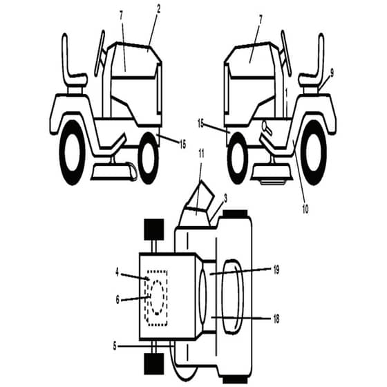 McCulloch M185-117T - 96041035600 - 2013-06 - Decals Parts Diagram