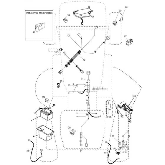 McCulloch M19542 - 96041027401 - 2012-12 - Electrical Parts Diagram