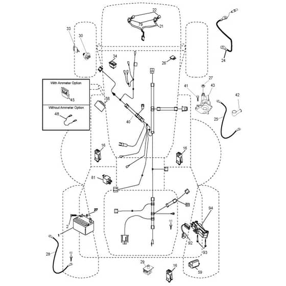McCulloch M200107HRB - 96061022801 - 2010-03 - Electrical Parts Diagram