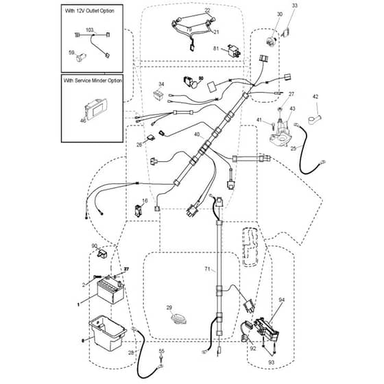 McCulloch M200117H - 96041006504 - 2011-09 - Electrical Parts Diagram