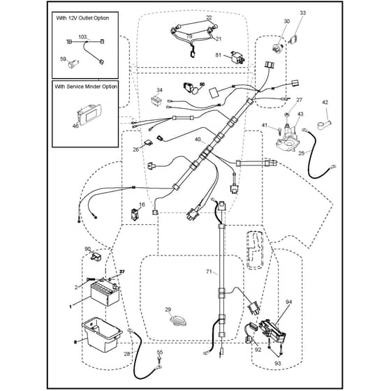 McCulloch M200117H - 96041022200 - 2010-12 - Electrical Parts Diagram