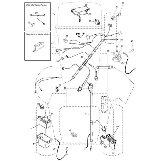 McCulloch M200117H - 96041022201 - 2011-05 - Electrical Parts Diagram