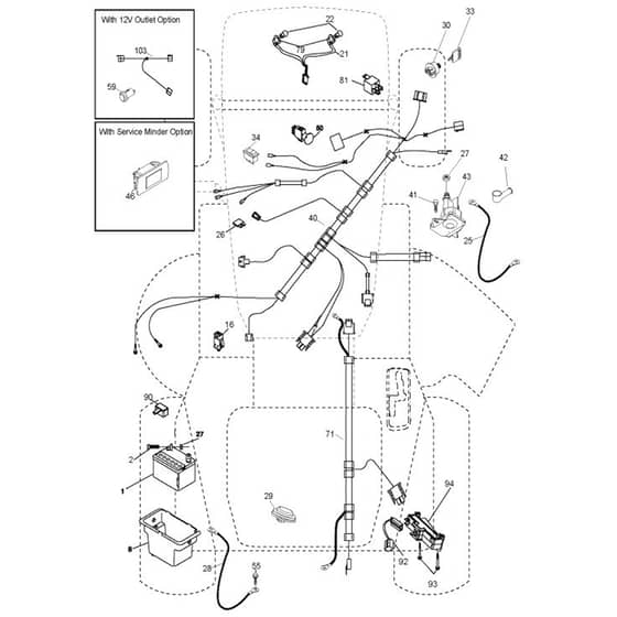 McCulloch M200117H - 96041022202 - 2012-01 - Electrical Parts Diagram