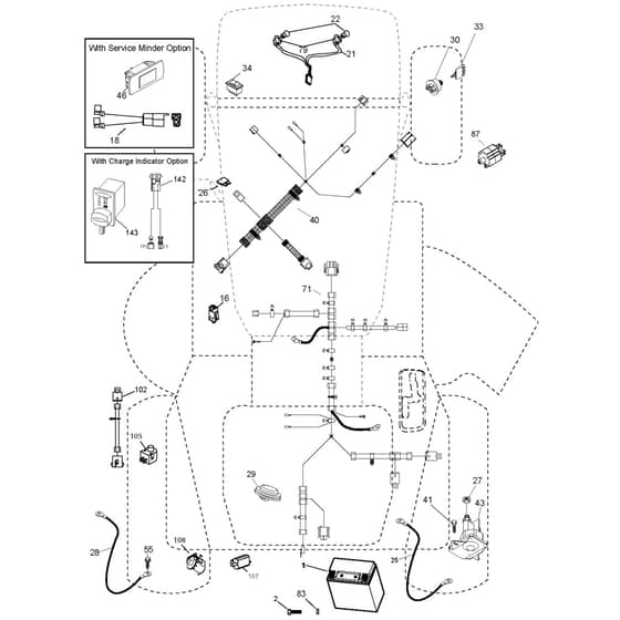McCulloch M200-107TC - 96051010100 - 2013-06 - Electrical Parts Diagram