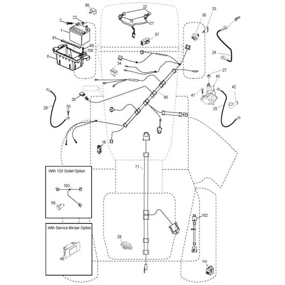 McCulloch M22-46T - 96042014600 - 2012-12 - Electrical Parts Diagram