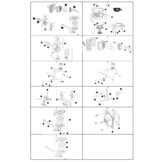 McCulloch M46-110 R CLASSIC - 2016-02 - Engine Parts Diagram