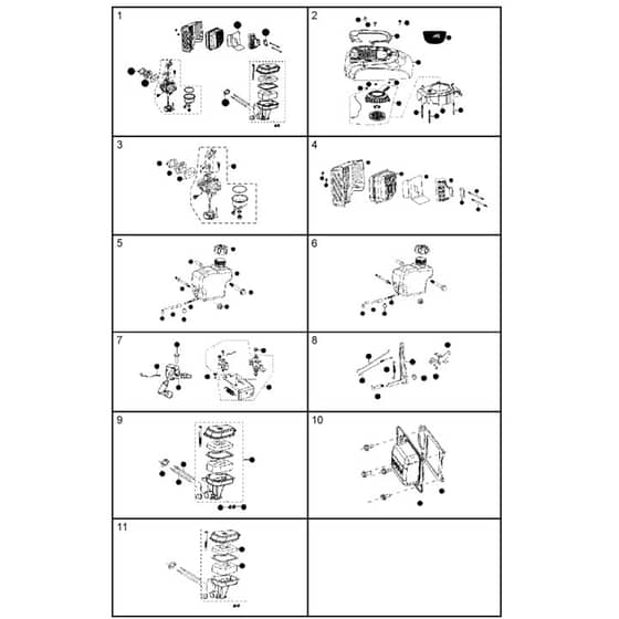 McCulloch M46-110RB CLASSIC - 2018-05 - Engine Parts Diagram
