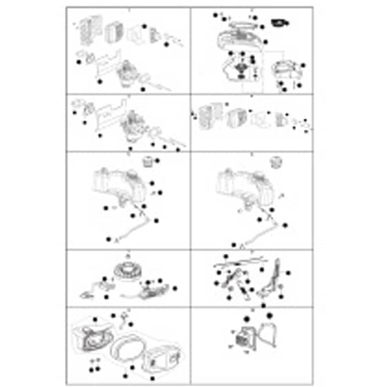 McCulloch M51-150 R Classic - 96708670100 - 2017-02 - Engine Parts Diagram