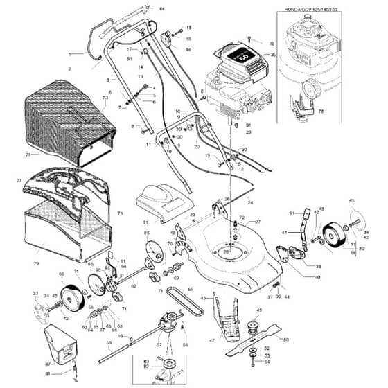 McCulloch M6051 SDW - 2009-01 - Product Complete Parts Diagram