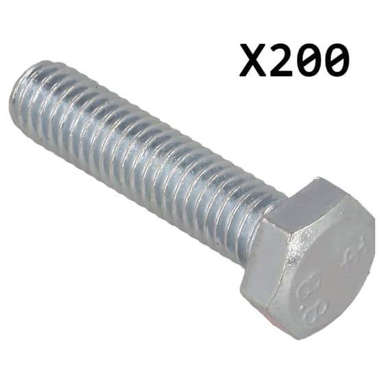 Setscrews M6 x 25mm, Pack of 200