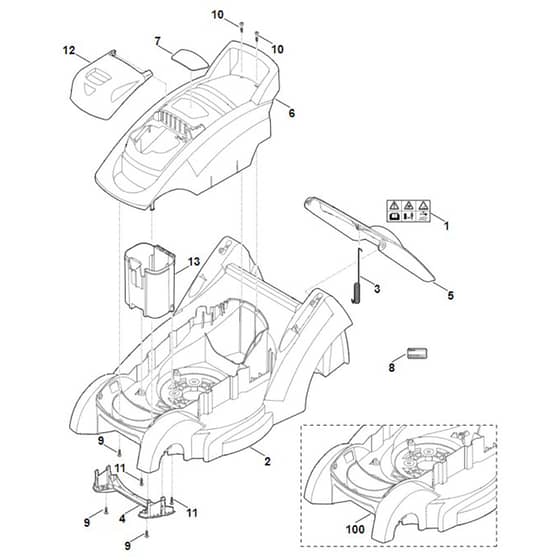 Viking MA339.0 C - Housing - Parts Diagram