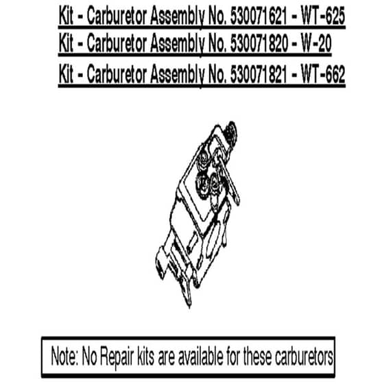 McCulloch MAC CAT 442 - 2008-05 - Carburettor (1) Parts Diagram