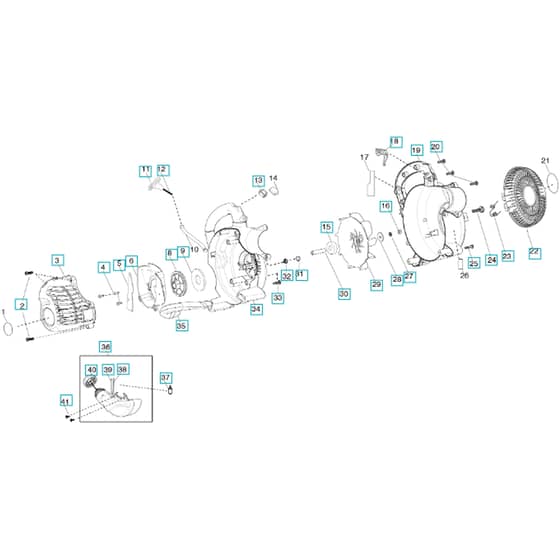 McCulloch MAC GBV325 - 2010-07 - Housing (2) Parts Diagram