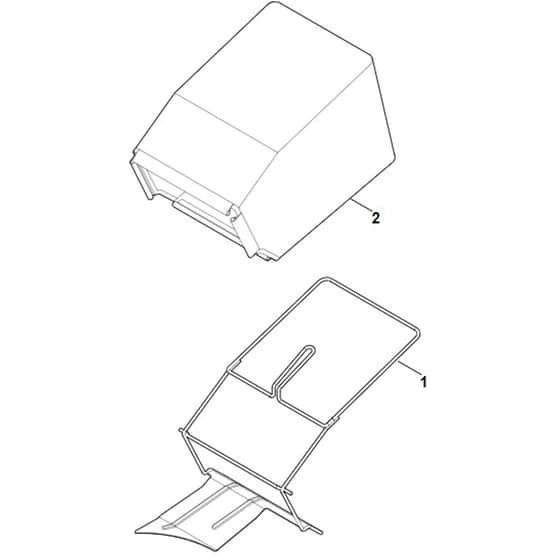 Viking MB248.1 - Grass Catcher Bag - Parts Diagram