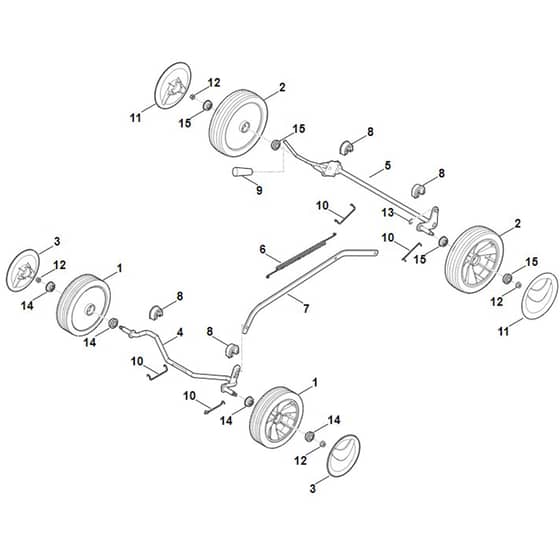 Viking MB253.0 T - Chassis - Parts Diagram
