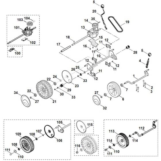 Viking MB448.0 T - Chassis - Parts Diagram