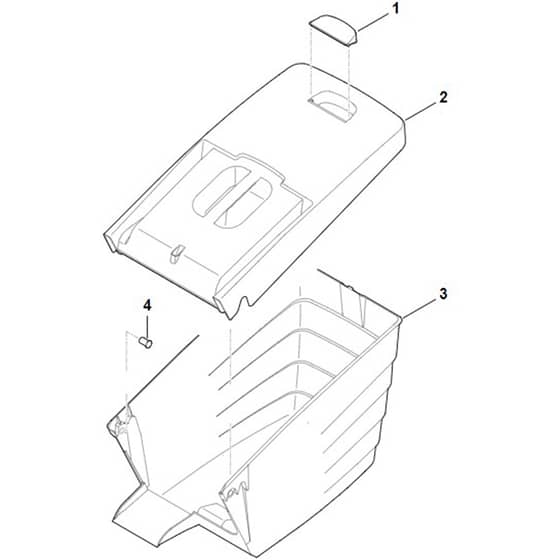 Viking MB655.0 GM - Grass Catcher Bag - Parts Diagram