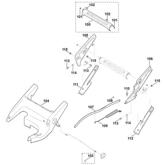 Viking MB655.1 VR - Frame, Height Adjustment 2 - Parts Diagram