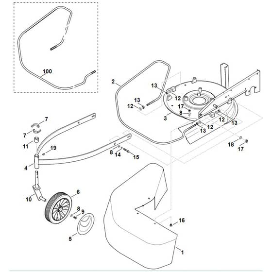 Viking MB6 RH - Housing, Wheel Front - Parts Diagram