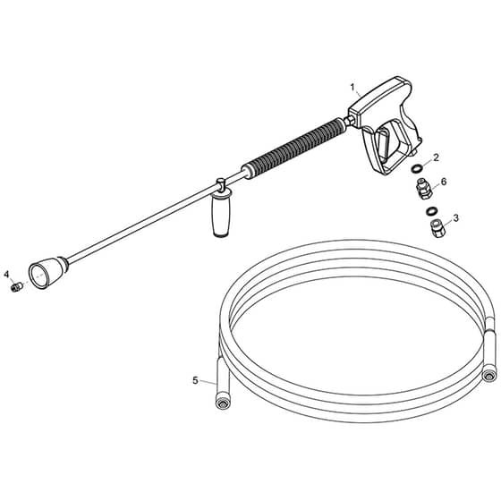Belle MBX 12-180 - Lance & Hoses
