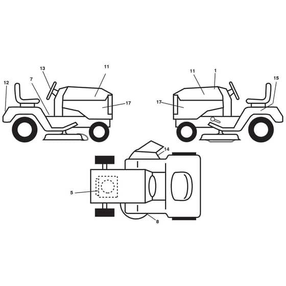 McCulloch MC13538LT - 96012010300 - 2010-06 - Decals Parts Diagram