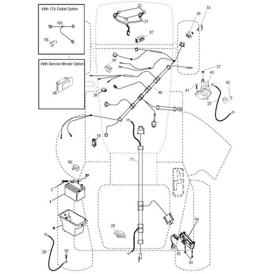 McCulloch MC2042YT - 96042011500 - 2010-05 - Electrical Parts Diagram