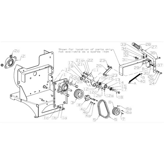 Masport MC900 - 536672 - Jun 2022 - Plate Assembly
