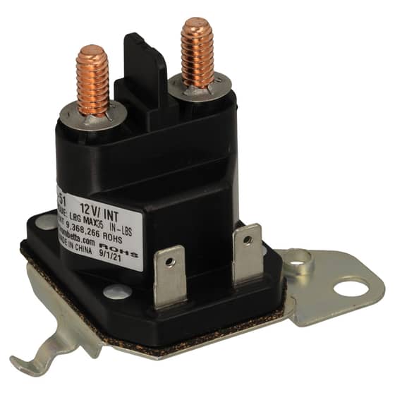 Genuine MTD 12V Starter Solenoid (4 Terminals) - 725-06153A