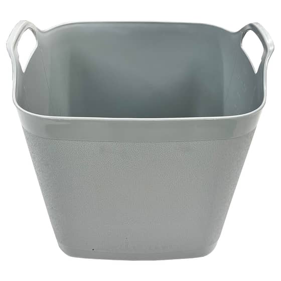 Genuine Town & Country 25L Square Flexi-Tub Soft Grey - TCG8115