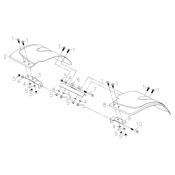MH 198 RKS - Oleo-Mac Tiller Tiller hood Diagram