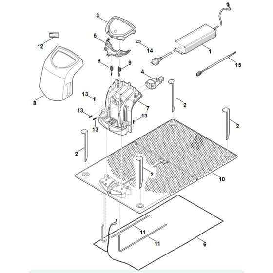 Viking MI632.1 M - Docking Station - Parts Diagram