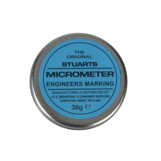 Tin of Micrometer Marking Blue by