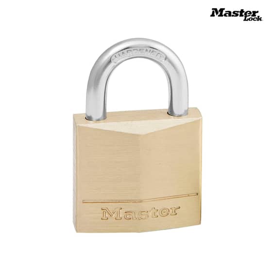 Master Lock Solid Brass 30mm Padlock 4-Pin - 130EURD