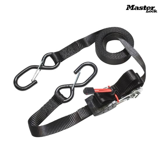 Master Lock Ratchet Tie-Down S Hooks 4.25m 4 Piece - 3056EURDAT